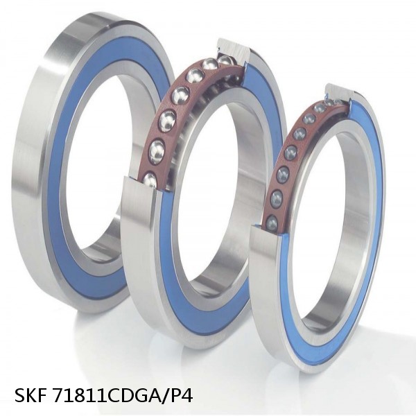 71811CDGA/P4 SKF Super Precision,Super Precision Bearings,Super Precision Angular Contact,71800 Series,15 Degree Contact Angle