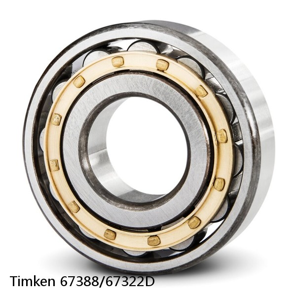 67388/67322D Timken Tapered Roller Bearings #1 image