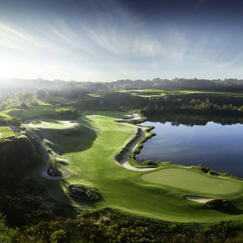 Different golf course grasses create dramatically different playing conditions and ball behavior.
