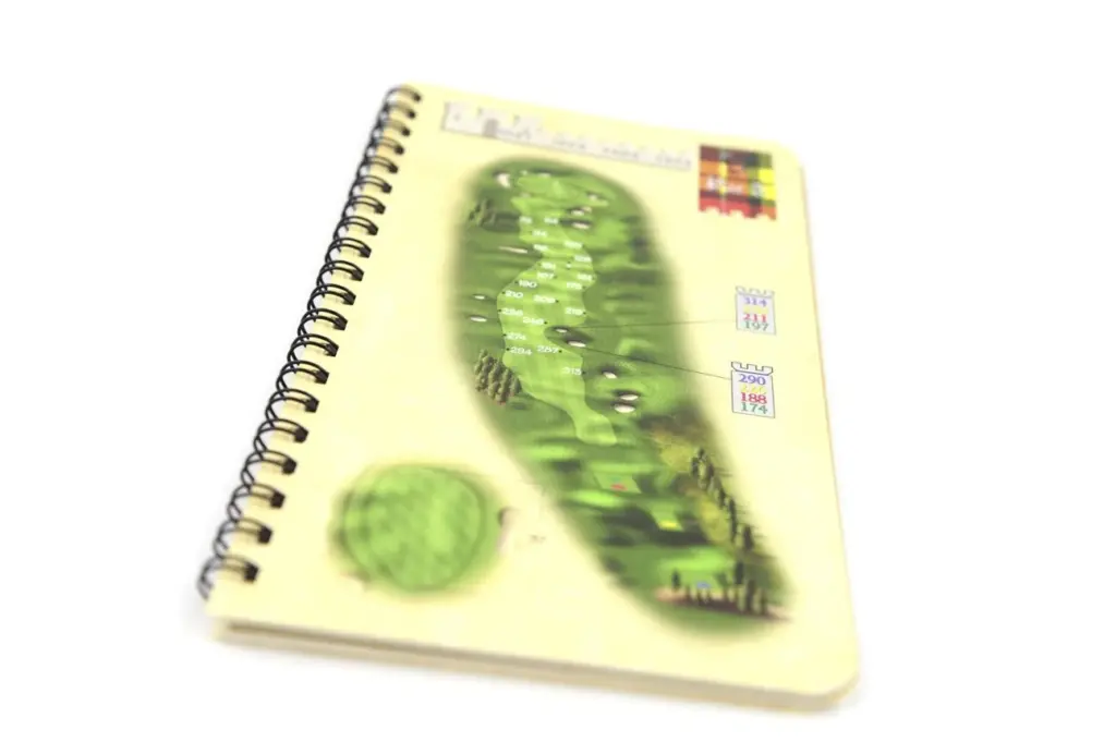 Golfers prepare strategy by studying course conditions and grass characteristics.