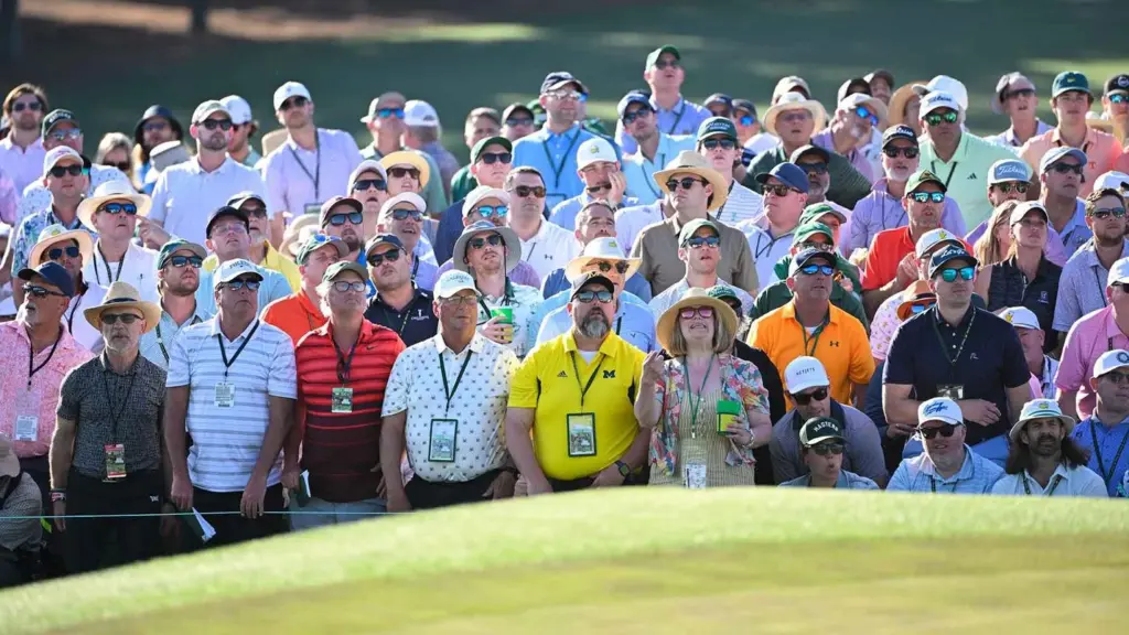 Fans and players at the biggest major golf championships of 2026.